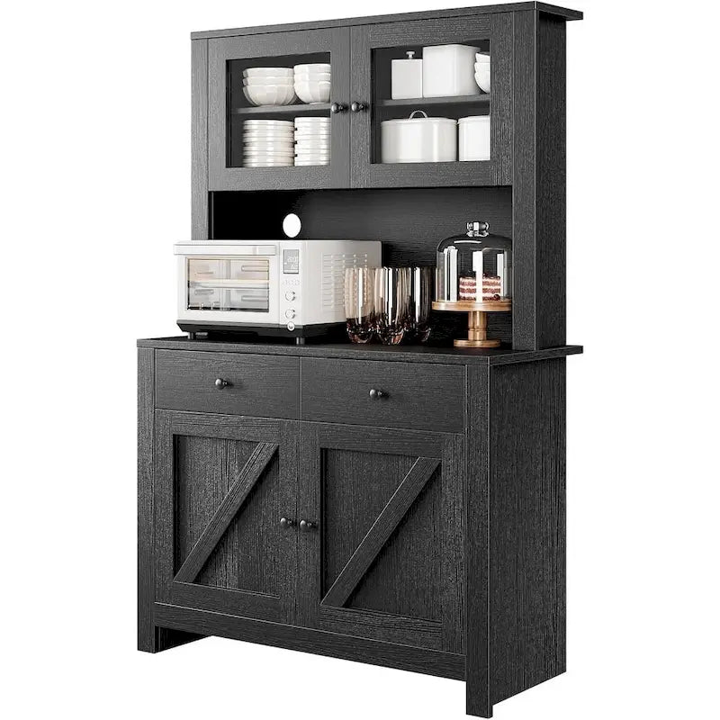 Dispensa da cucina con ripiano per microonde