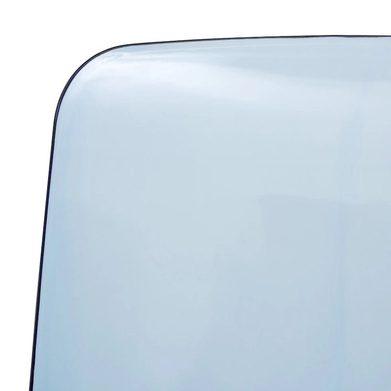 Sedia da pranzo impilabile in plastica trasparente / rossa / nera / blu / arancione, 1 posto