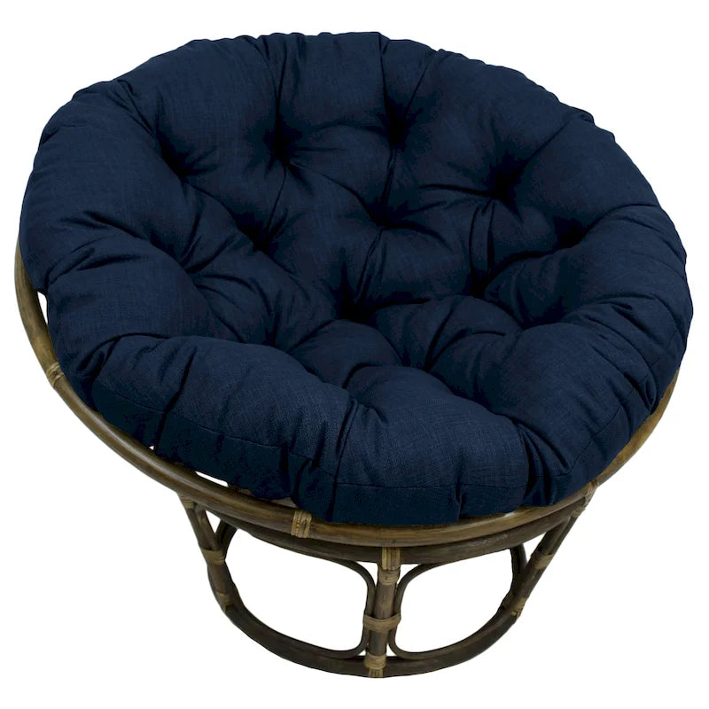 Cuscino per Papasan da Interno/Esterno 120 cm (Solo Cuscino)