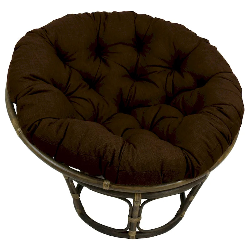 Cuscino per Papasan da Interno/Esterno 120 cm (Solo Cuscino)