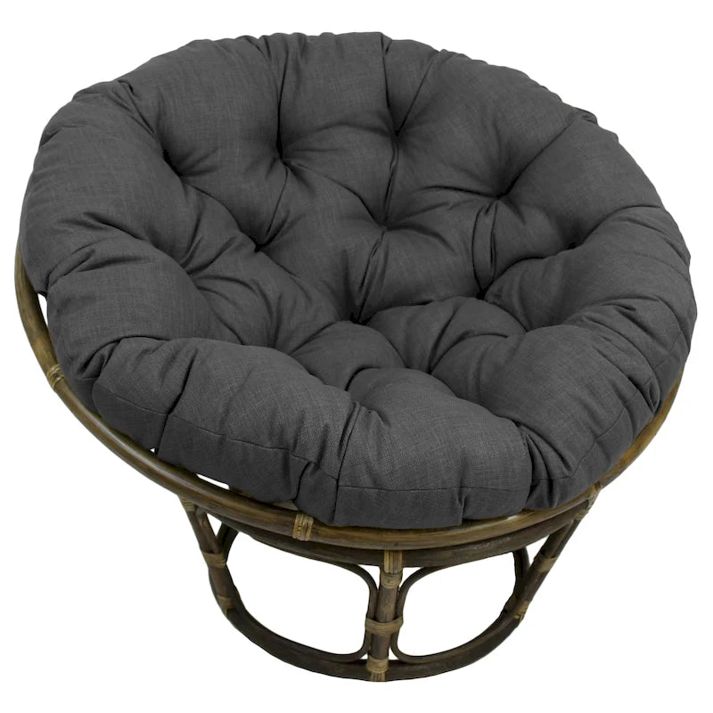 Cuscino per Papasan da Interno/Esterno 120 cm (Solo Cuscino)