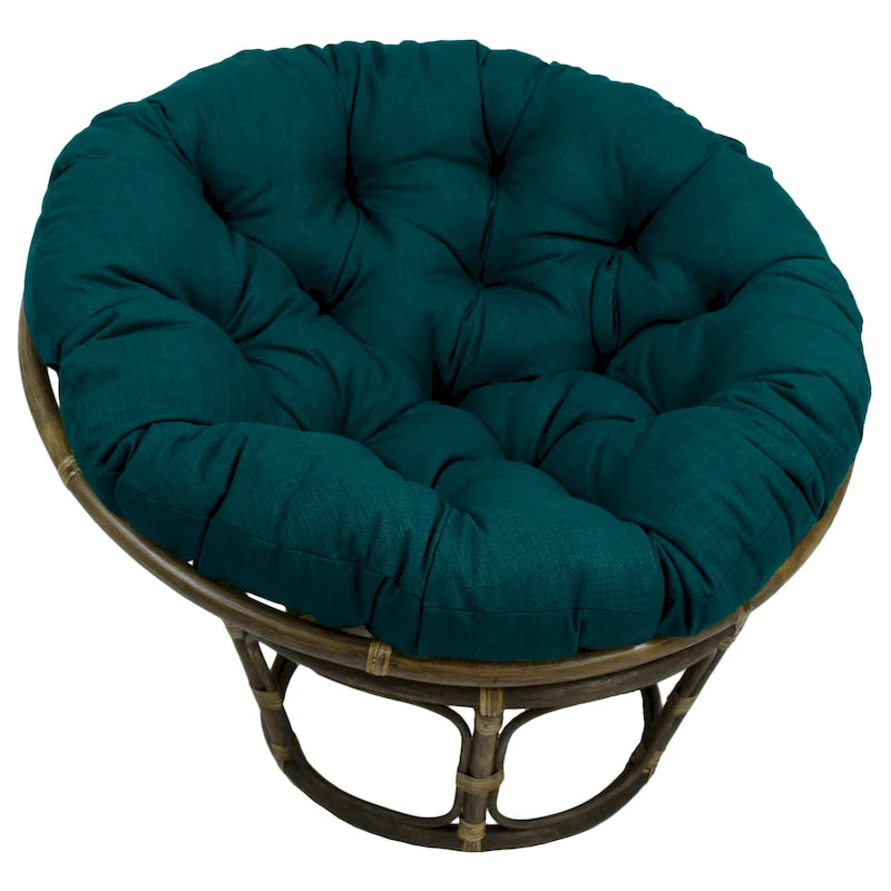 Cuscino per Papasan da Interno/Esterno 120 cm (Solo Cuscino)