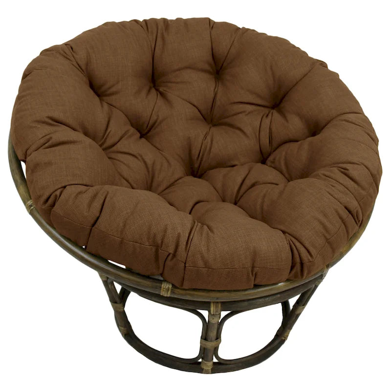 Cuscino per Papasan da Interno/Esterno 120 cm (Solo Cuscino)