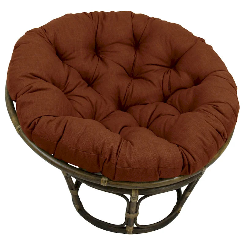 Cuscino per Papasan da Interno/Esterno 120 cm (Solo Cuscino)