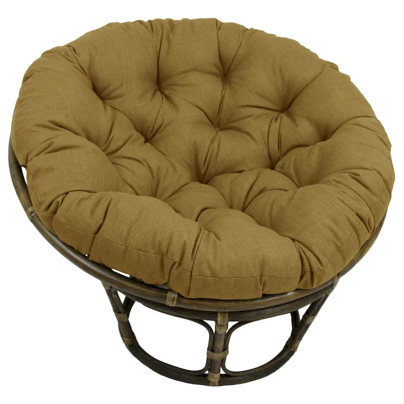 Cuscino per Papasan da Interno/Esterno 120 cm (Solo Cuscino)