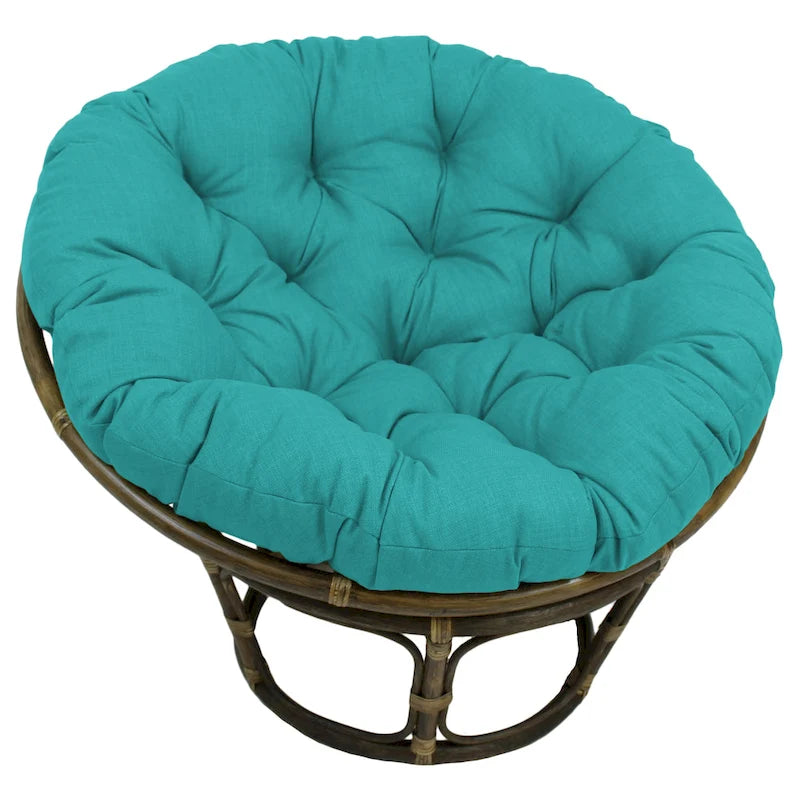 Cuscino per Papasan da Interno/Esterno 120 cm (Solo Cuscino)