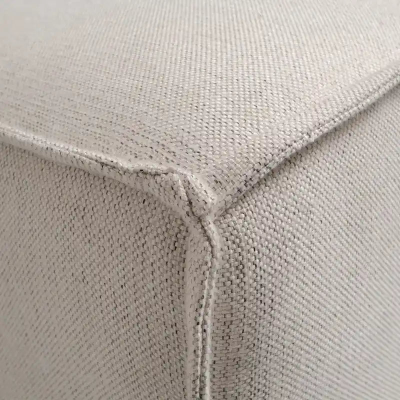 Poltrona modulare con bracciolo destro – Grigio / Crema / Grigio scuro, 1 posto