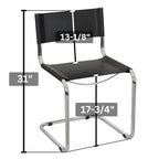 Sedia a sbalzo, rosso scuro / cammello / bianco / blu / grigio / nero / rosso / crema, senza braccioli, 1 posto