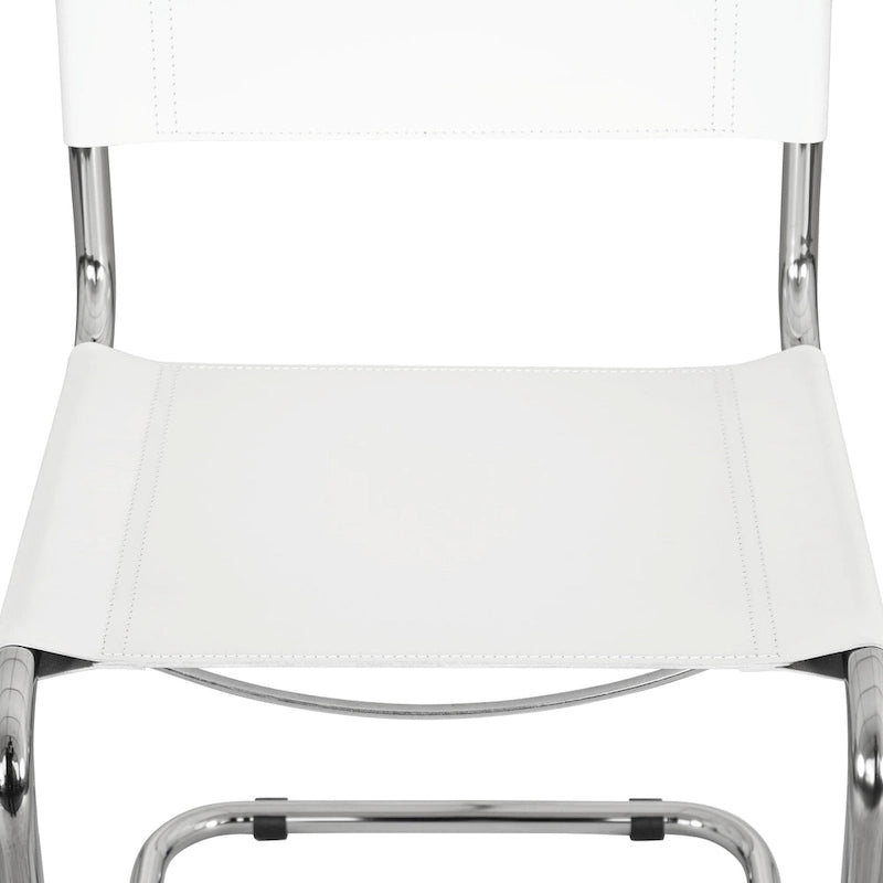 Sedia a sbalzo, rosso scuro / cammello / bianco / blu / grigio / nero / rosso / crema, senza braccioli, 1 posto