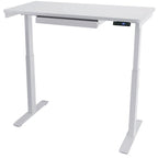 Scrivania elettrica 48 pollici, regolabile in altezza 28"-48", piano in MDF, 4 impostazioni di memoria