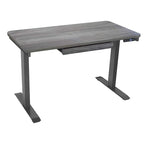 Scrivania elettrica 48 pollici, regolabile in altezza 28"-48", piano in MDF, 4 impostazioni di memoria