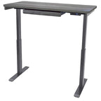 Scrivania elettrica 48 pollici, regolabile in altezza 28"-48", piano in MDF, 4 impostazioni di memoria