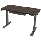 Scrivania elettrica 48 pollici, regolabile in altezza 28"-48", piano in MDF, 4 impostazioni di memoria