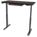 Scrivania elettrica 48 pollici, regolabile in altezza 28"-48", piano in MDF, 4 impostazioni di memoria