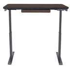 Scrivania elettrica 48 pollici, regolabile in altezza 28"-48", piano in MDF, 4 impostazioni di memoria