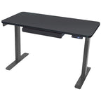 Scrivania elettrica 48 pollici, regolabile in altezza 28"-48", piano in MDF, 4 impostazioni di memoria