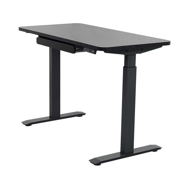 Scrivania elettrica 48 pollici, regolabile in altezza 28"-48", piano in MDF, 4 impostazioni di memoria