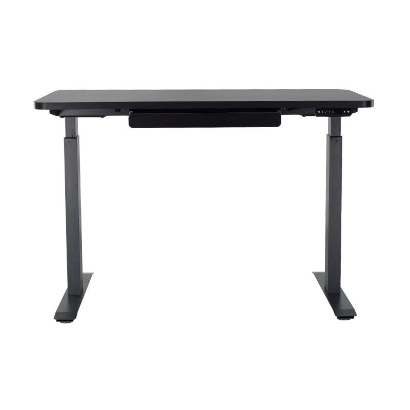 Scrivania elettrica 48 pollici, regolabile in altezza 28"-48", piano in MDF, 4 impostazioni di memoria