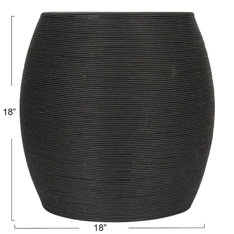 Tavolino d'appoggio in Rattan