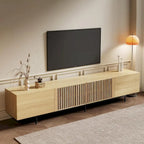 Mobile TV scandinavo naturale/noce, per TV fino a 80"