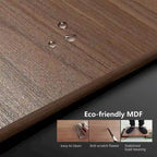 Mobile TV scandinavo naturale/noce, per TV fino a 80"